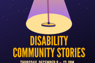 Disability Community Stories Flyer